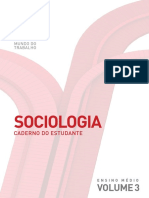 Sociologia - Mundo Do Trabalho - Volume 3