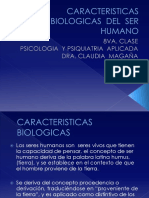 Caracteristicas Biologicas Del Ser Humano Presentacion