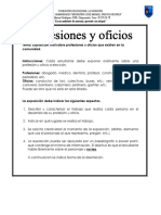 1B Disrtacion Profesiones y Oficios.