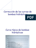 Corrección de Curvas de Bombas