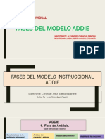 Compilación de Fases Del Modelo ADDIE