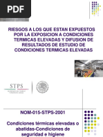 Nom 015 STPS 2001