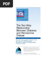 PEAK Two Way Relationship Between Diabetes and Periodontal Disease PDF