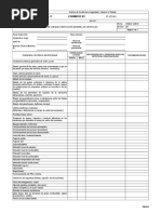 FT-SST-124 Formato Lista de Chequeo Inspección General de Vehiculos