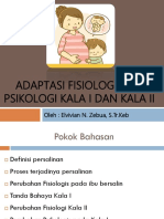 Adaptasi Fisiologi Dan Psikologi Kala I Dan II