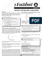 Specific Heat Capacity and Specific Latent Heat PDF