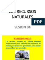 4 Sesión 4 - Los Recursos Naturales