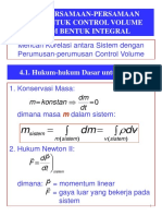 Persamaan Dasar Dalam Integral