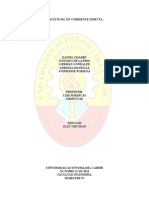 Informe Circuito RC en Corriente Directa