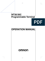 V034E15 NT30 NT30C Operation Manual PDF