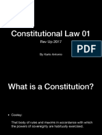 Constitutional Law 01: Rev Up 2017