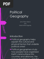 Political Geography: Jenny Rose Velasco and Maria Kristina Taguines