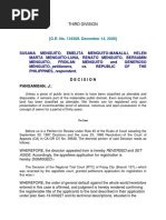 39) Susana Meguinto, Et Al. vs. Republic of The Philippines, GR No. 134308, December 14, 2000) .