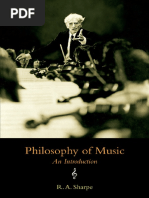 Philosophy of Music (1844650014) PDF