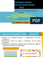 Fundamentos de Programacion - CAP5 - Ser