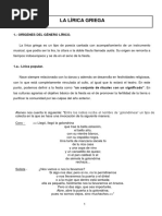 La Lírica Griega PDF