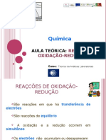 Reacções Redox e Electroquímica