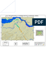 Mapa de Comunidades 18, Indillana, Nueva Providencia y Pompeya. Rio Napo, Rio Indillana y Rio Riputini. Poblados Comuna San Francisco de Chicta, Itaya, El Belen, Pompeya y Comuna Providencia.