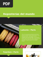 Reposterías Del Mundo