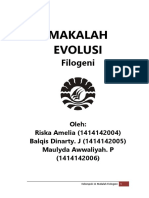 Makalah Evolusi FILOGENI