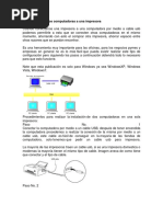 Como Conectar Dos Computadoras A Una Impresora