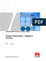 NE40E Feature Description - Segment Routing