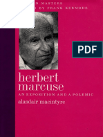 (Modern Masters) Alasdair MacIntyre-Herbert Marcuse - An Exposition and A Polemic-Viking Press (1970)