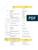 Prepositions - Time: English Usage Example