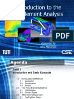 An Introduction To The Finite Element Analysis: Presented by Niko Manopulo