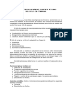 Estudio y Evaluación Del Control Interno