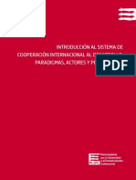 Introducción Al Sistema de Cooperación Internacional Al Desarrollo. Paradigmas, Actores y Perspectivas