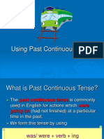 Past Continuous Tense