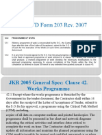 CPM According To Contract & CPM Checklist