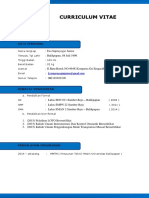 6 Contoh CV Penuh Kreasi Menarik Terbaik Dan Benar Ms Word