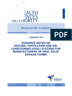 HSA Guide For HVAC in OSD Plant