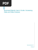 BusinessObjects Access DataAnalysis PDF