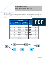 Crashing Exercises Solution PDF