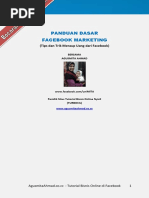 PANDUAN DASAR FACEBOOK MARKETING (Bocoran) PDF