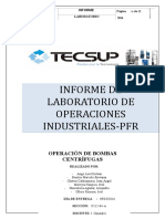 Informe de Laboratorio de Operaciones in