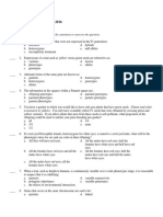 AP Heredity Practice Test 2016