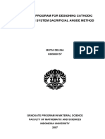 Design Sacrifacial Anode Cathodic Protection PDF