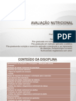 Aula 1 Avalia o Nutricional