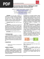 Sistema de Comunicación Entre Arduino y Matlab para Medir Temperatura Utilizando Comunicación SPI