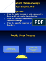 Gastrointestinal Pharmacology: Learning Objectives