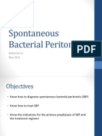 Spontaneous Bacterial Peritonitis