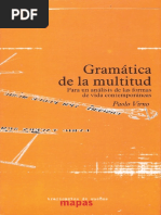 GRAMATICA DE LA MULTITUD Paolo Virno PDF