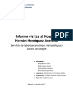 Informe Hospital (Laboratorio Clínico)