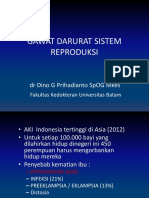 Gawat Darurat Sistem Reproduksi