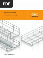 Mesh Cable Tray Systems Flexible. Screwless. Strong