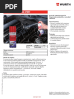 Descarbonizante en Spray: Aerosol Espumoso para La Limpieza de Carbonilla y Suciedad Extrema Características